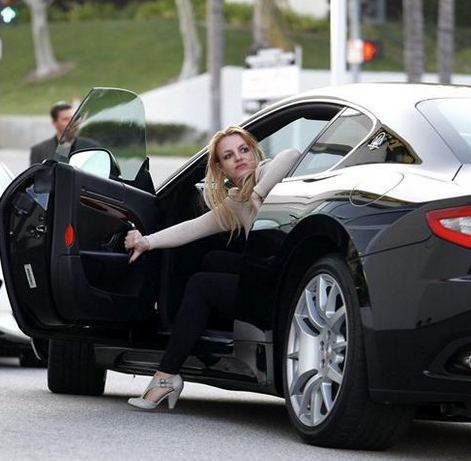 Britney Spears Maserati Granturismo Mundo Automotor