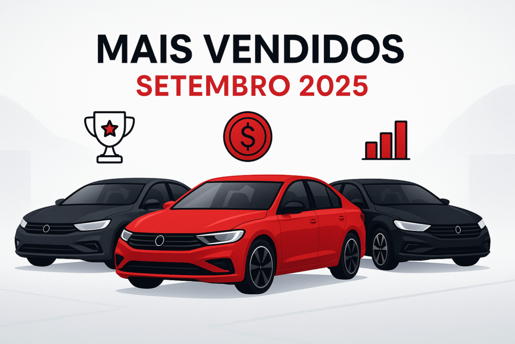 carros mais vendidos setembro 2025
