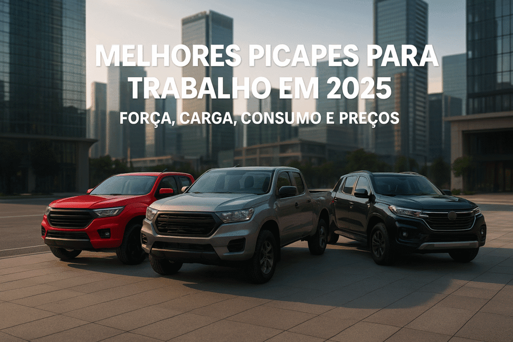 melhores picapes para trabalho em 2025