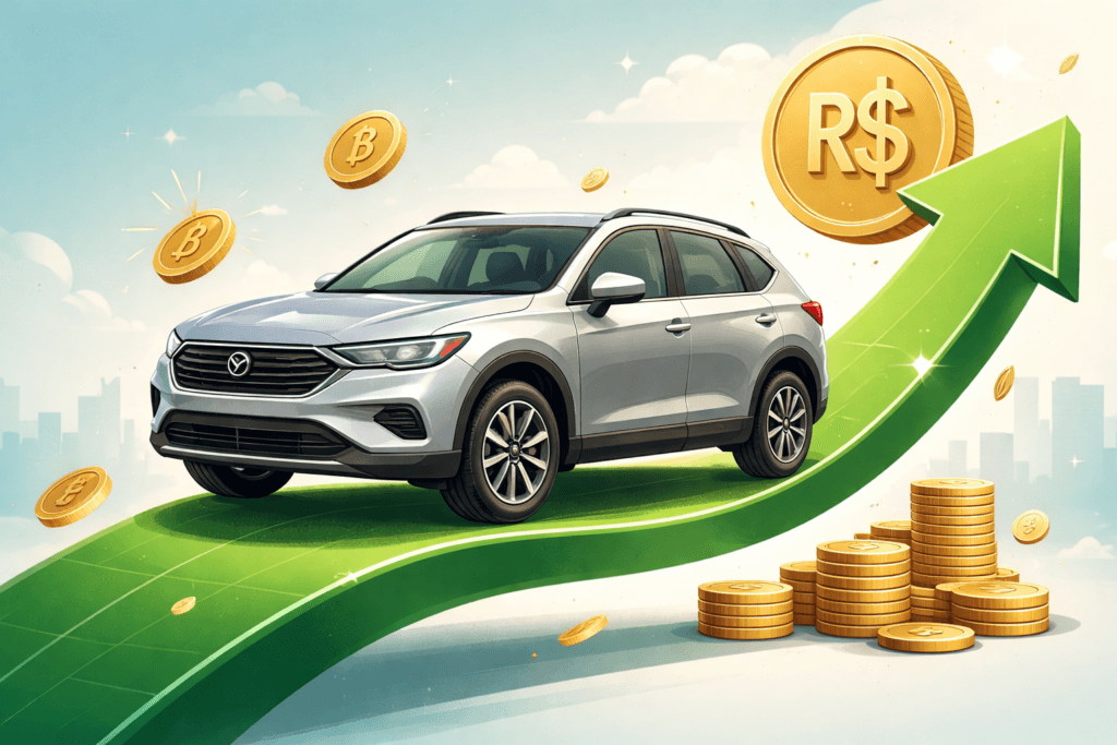 Carros que menos desvalorizam no Brasil em 2025