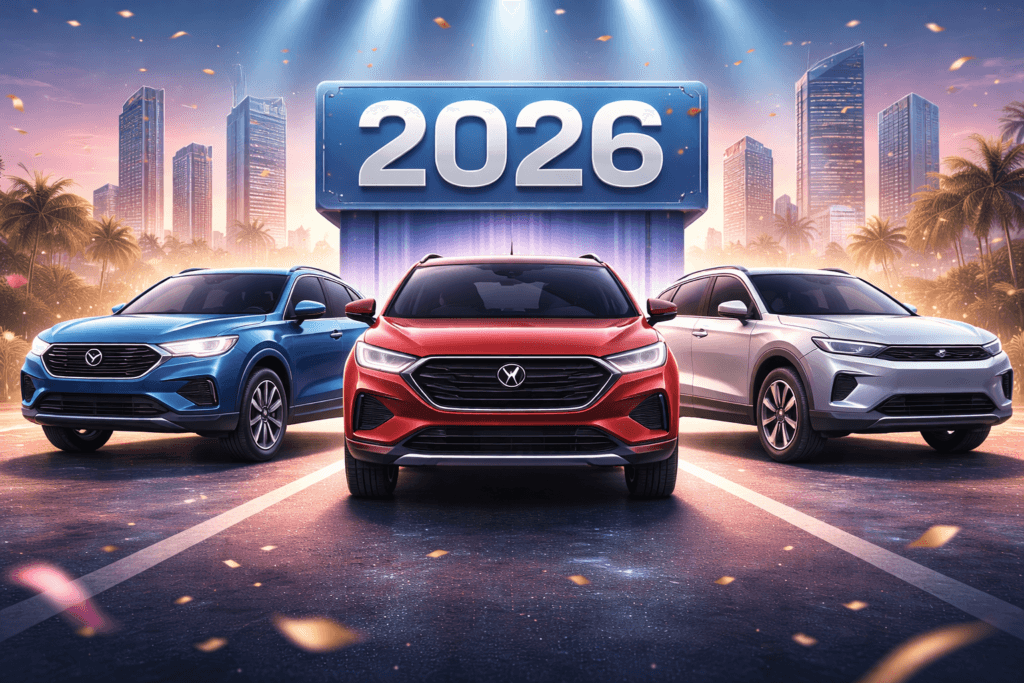 Lançamentos de carros confirmados para 2026 no Brasil