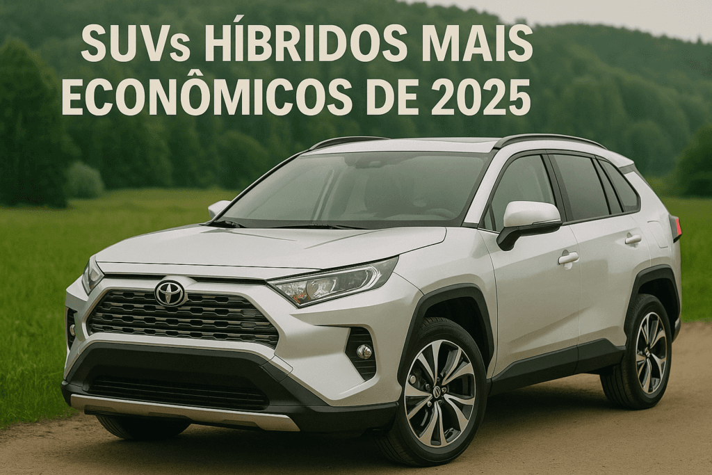 SUVs híbridos mais econômicos de 2025