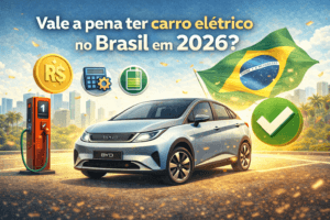 Vale a pena ter carro elétrico no Brasil em 2026