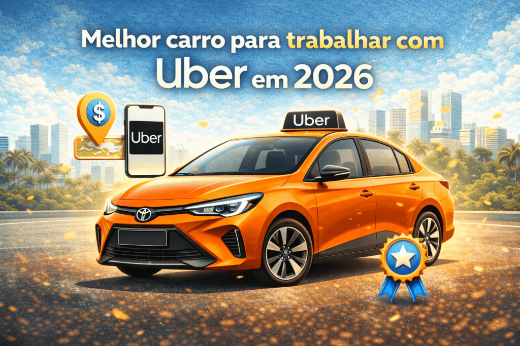 Melhor carro para trabalhar com Uber em 2026