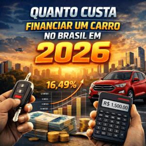 Quanto custa financiar um carro no Brasil em 2026