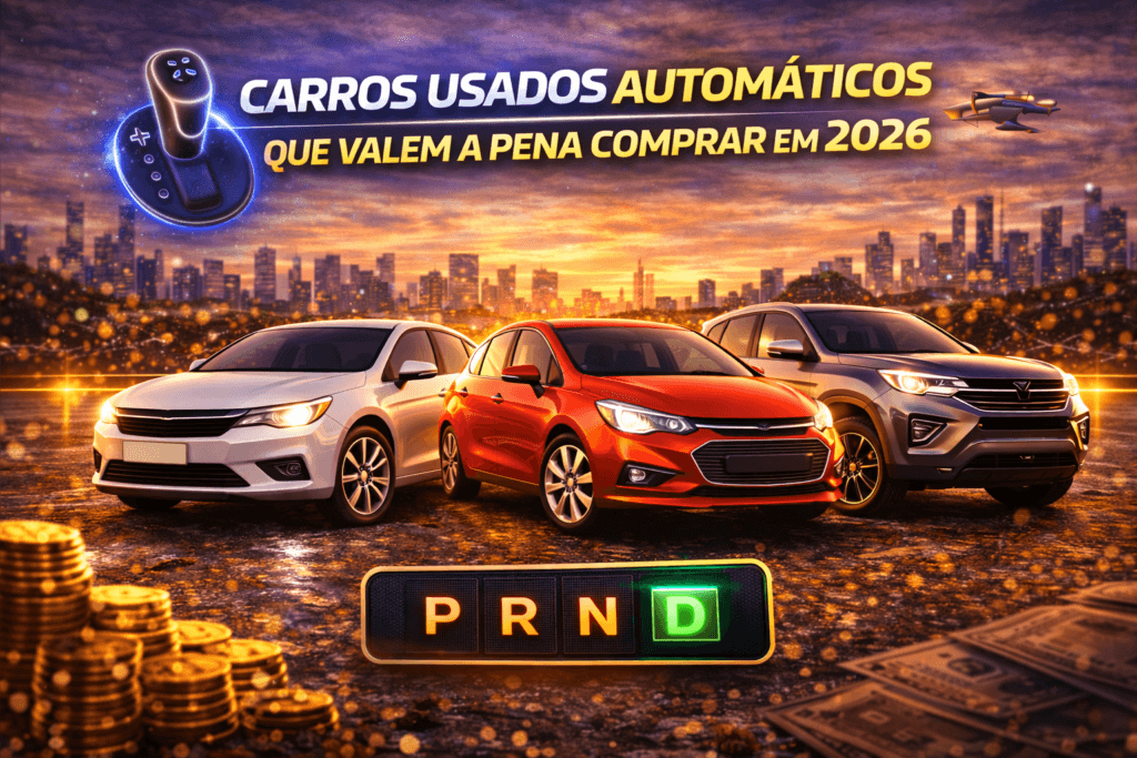 carros usados automáticos que valem a pena comprar em 2026