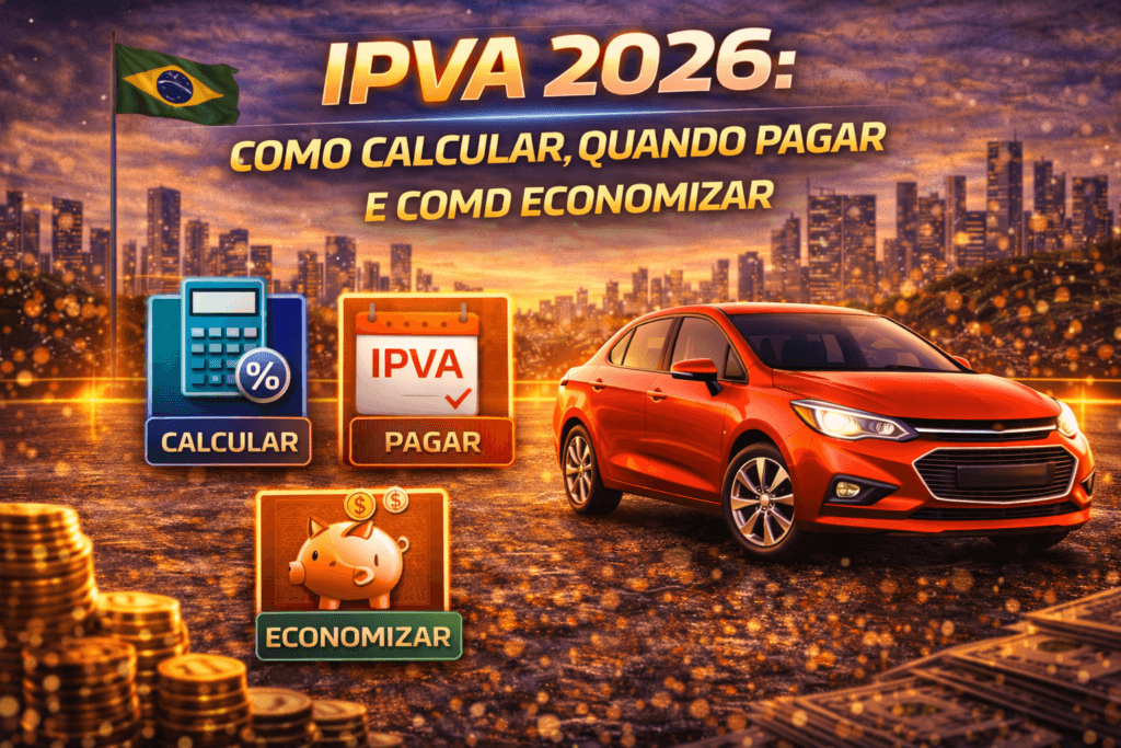 IPVA 2026, como calcular, quando pagar, parcelar e como economizar legalmente