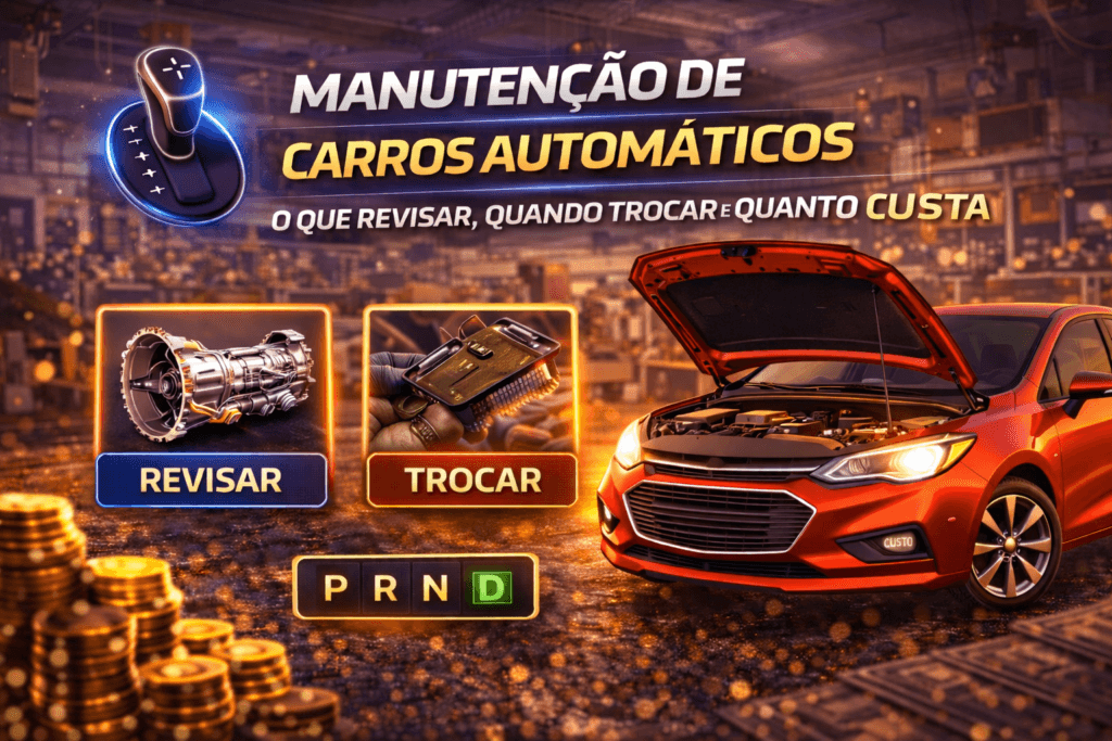 Manutenção de carros automáticos: revisões, trocas e custos