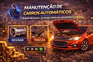 Manutenção de carros automáticos: revisões, trocas e custos