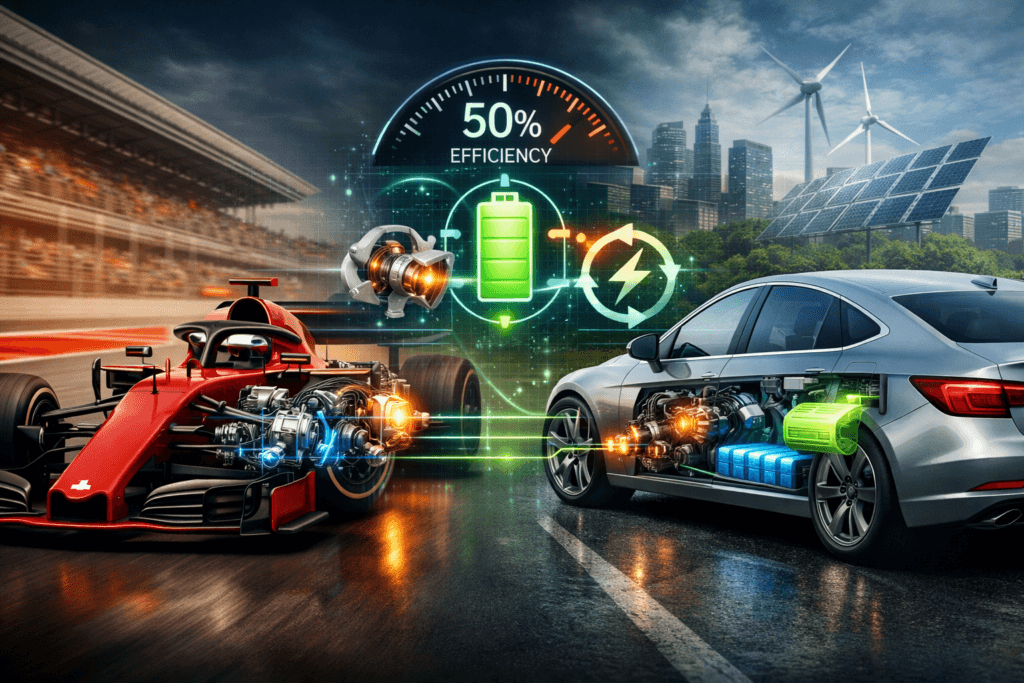 O que a Fórmula 1 ensinou aos carros híbridos de rua