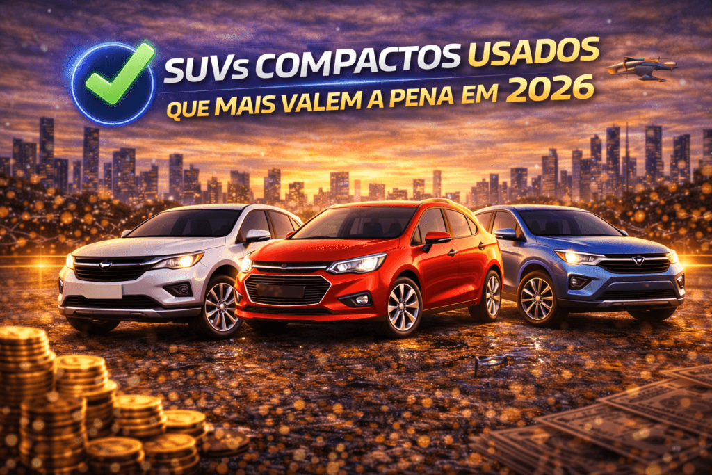 SUVs compactos usados que mais valem a pena em 2026