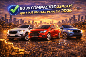 SUVs compactos usados que mais valem a pena em 2026