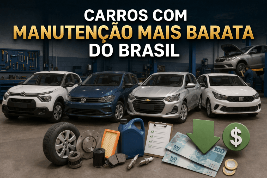 Carros com Manutenção Mais Barata do Brasil