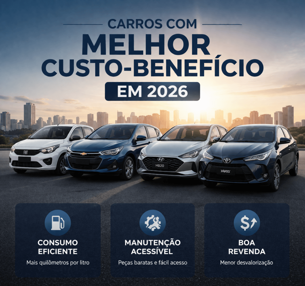 Carros com Melhor Custo-Benefício em 2026