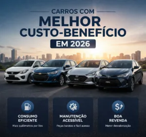Carros com Melhor Custo-Benefício em 2026