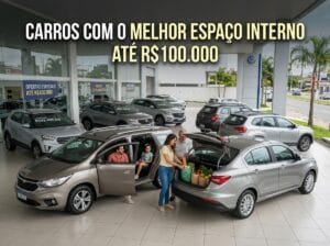 Carros com Melhor Espaço Interno até R$ 100 Mil