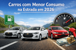 Carros com Menor Consumo na Estrada em 2026