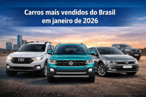 Carros mais vendidos do Brasil em janeiro de 2026
