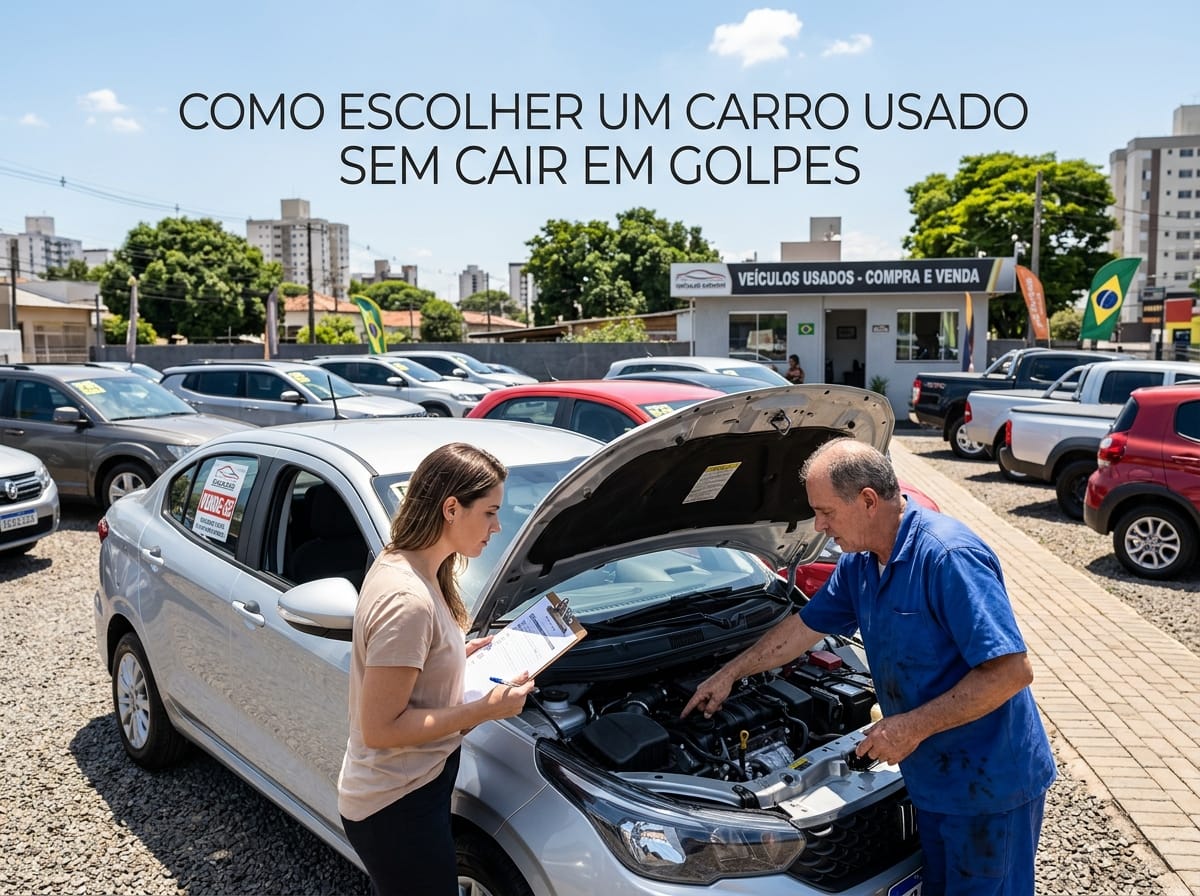 Como escolher um carro usado sem cair em golpe
