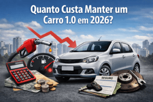 Quanto Custa Manter um Carro 1.0 em 2026
