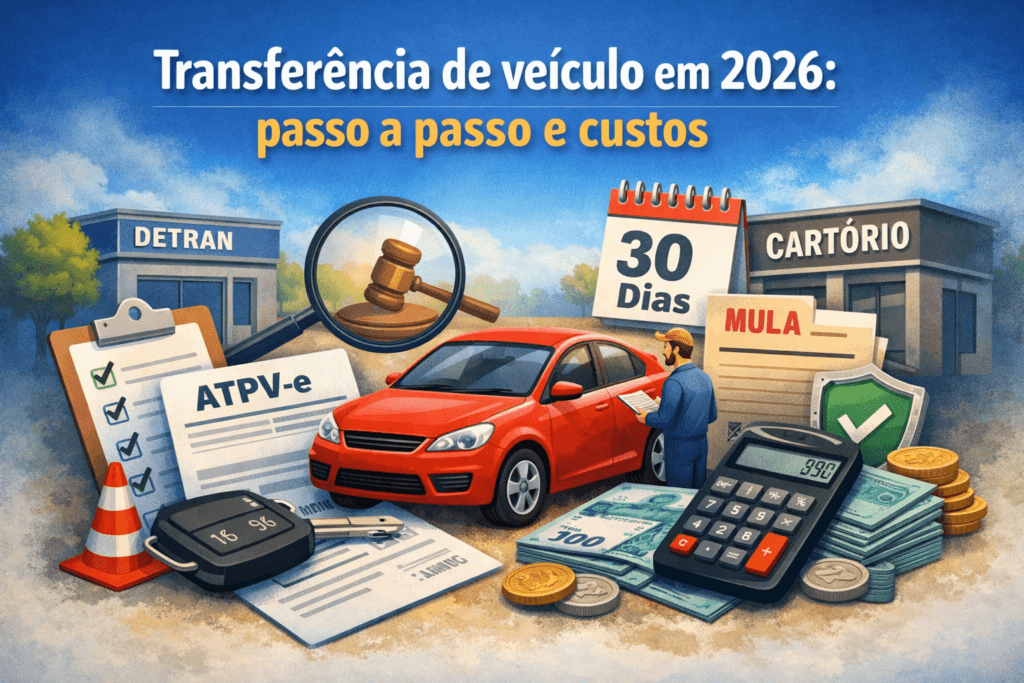 Transferência de veículo em 2026