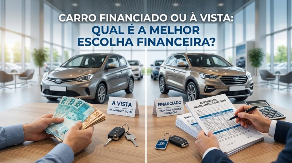 Carro Financiado ou à Vista: Qual Compensa Mais?