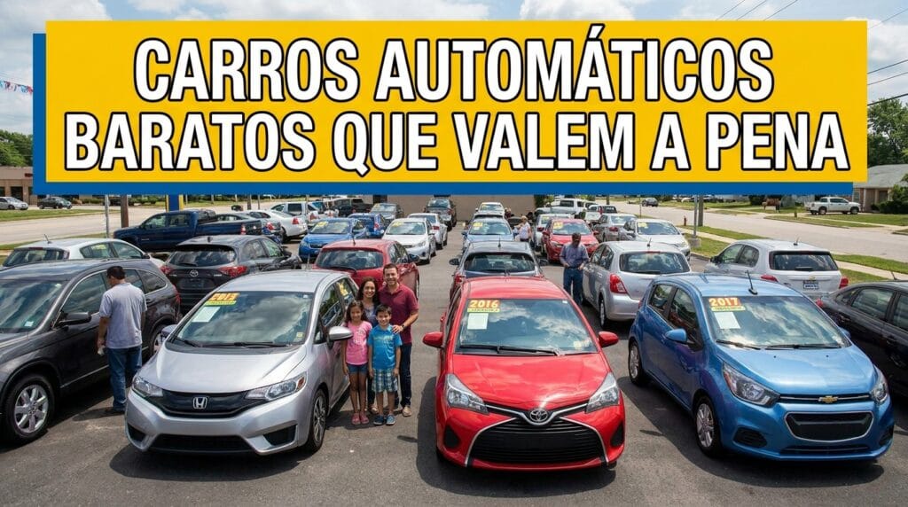 Carros Automáticos Baratos que Valem a Pena
