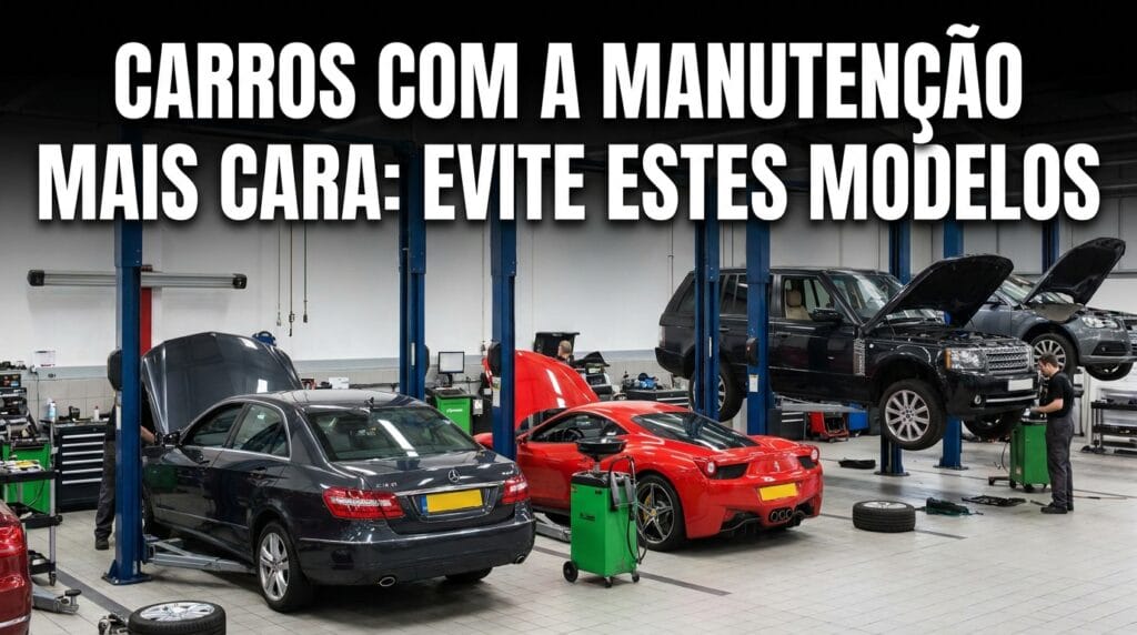 Carros com Manutenção Mais Cara