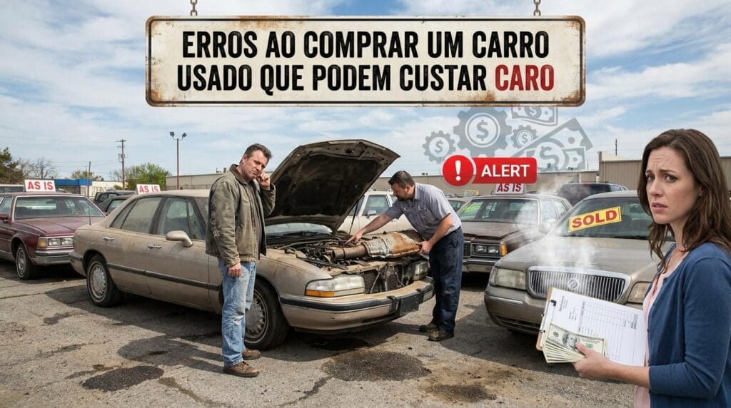 Erros ao Comprar Carro Usado que Podem Custar Caro