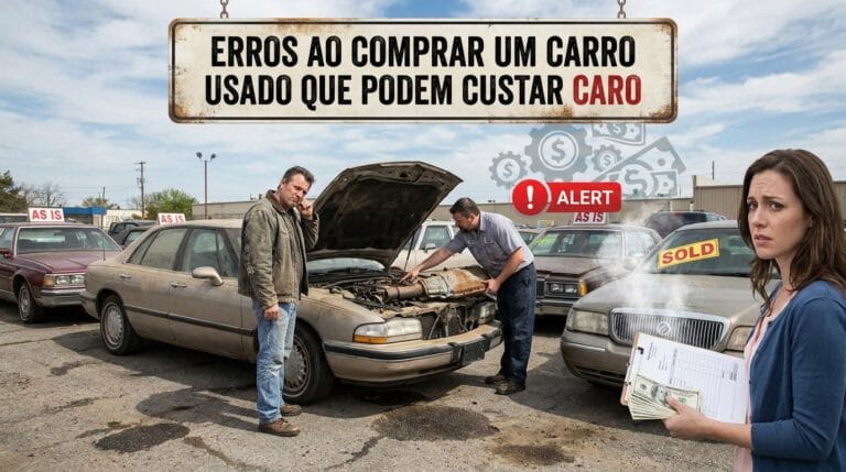 Erros ao Comprar Carro Usado que Podem Custar Caro