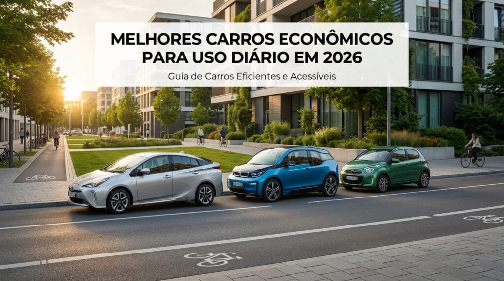 Melhores Carros Econômicos para Uso Diário em 2026
