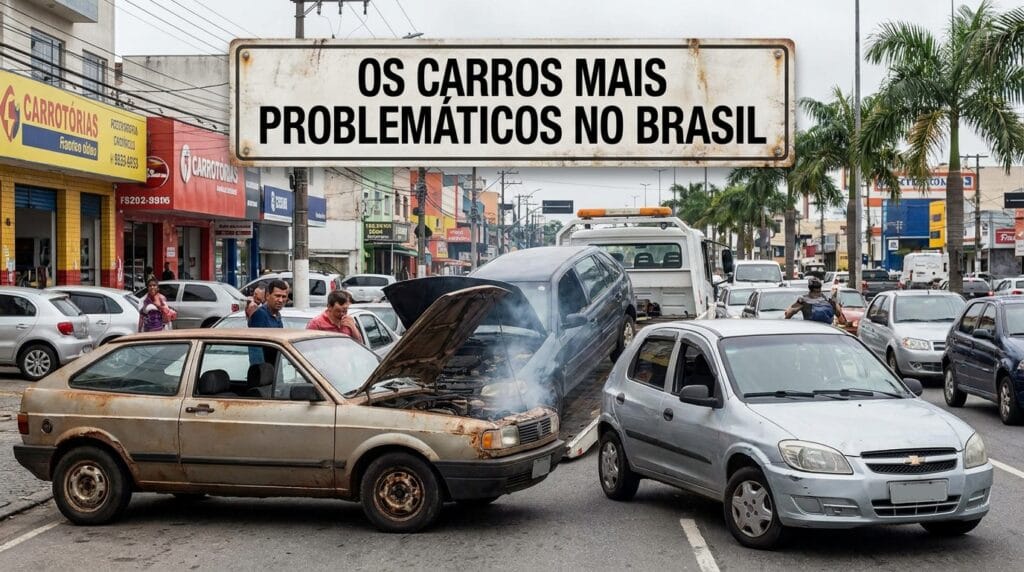 Os Carros Mais Problemáticos do Brasil