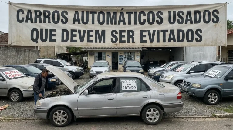Carros Automáticos Usados que Devem Ser Evitados