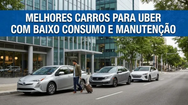 Melhores Carros para Uber com Baixo Consumo e Manutenção