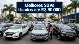 Melhores SUVs Usados até R$ 80 Mil em 2026