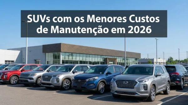 SUVs com Menor Custo de Manutenção em 2026