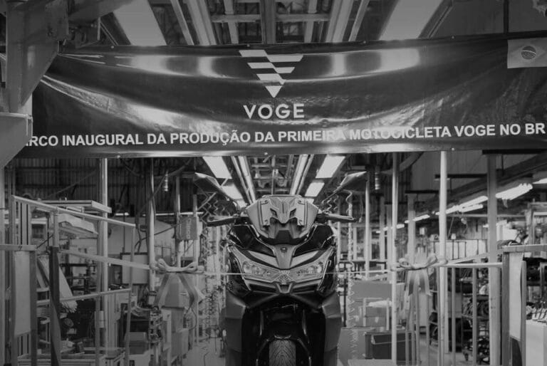 VOGE lança produção de motocicletas no Brasil; conheça os detalhes da operação