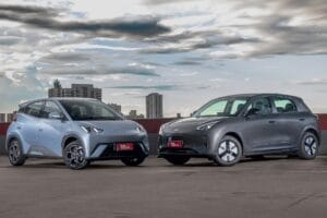 Comparativo: Qual é melhor por R$ 120 mil, BYD Dolphin Mini ou Geely EX2?