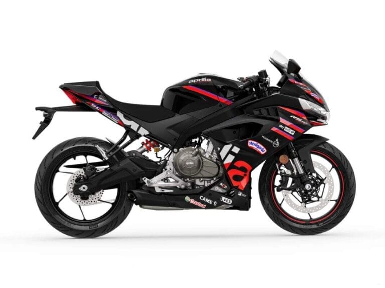 imagem lateral Aprilia RS 457 gp replica