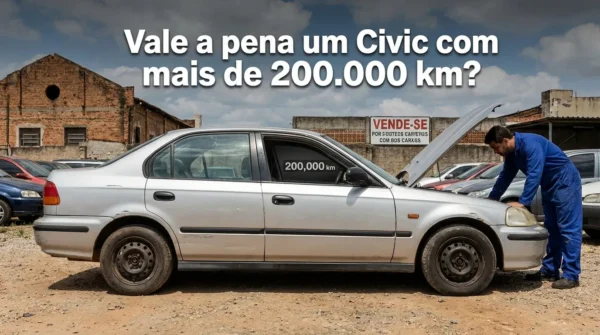 Civic com mais de 200 mil km vale a pena?