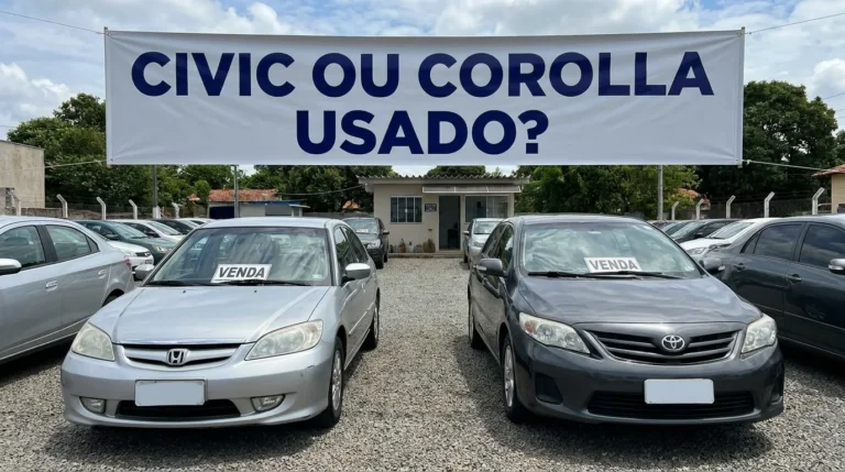 Civic ou Corolla usado?