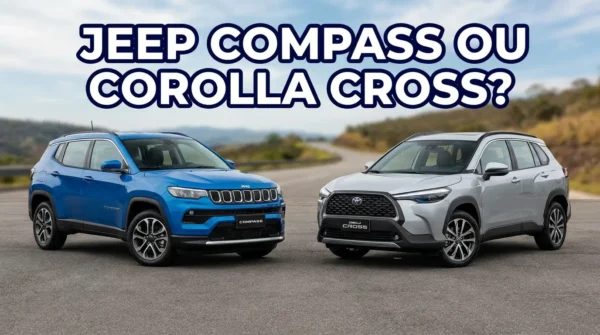 Jeep Compass ou Corolla Cross?