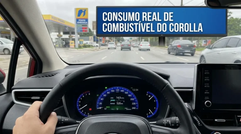 Consumo real do Corolla