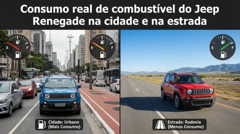 Consumo real do Jeep Renegade na cidade e estrada