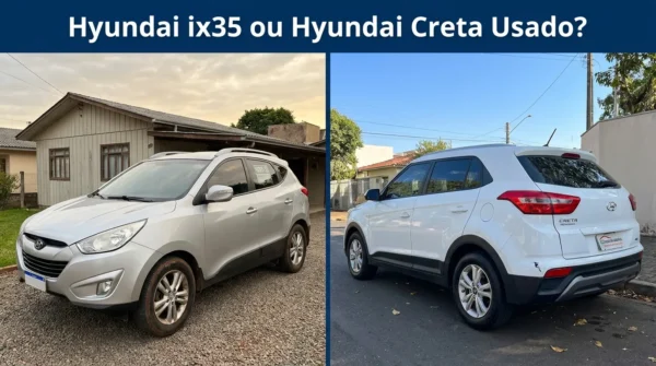 Hyundai ix35 ou Hyundai Creta usado?