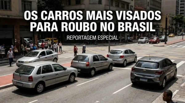 Os Carros Mais Visados para Roubo no Brasil