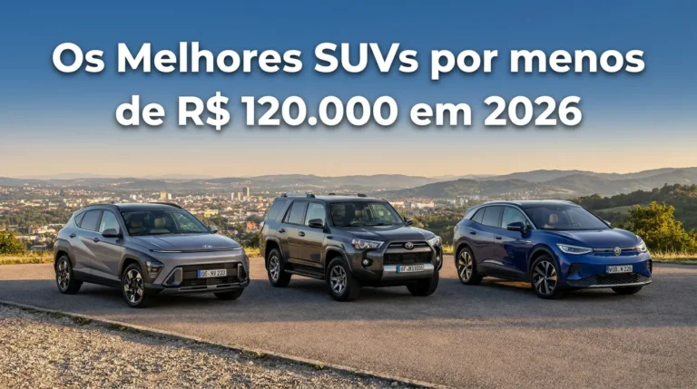 Os Melhores SUVs até R$ 120 Mil em 2026