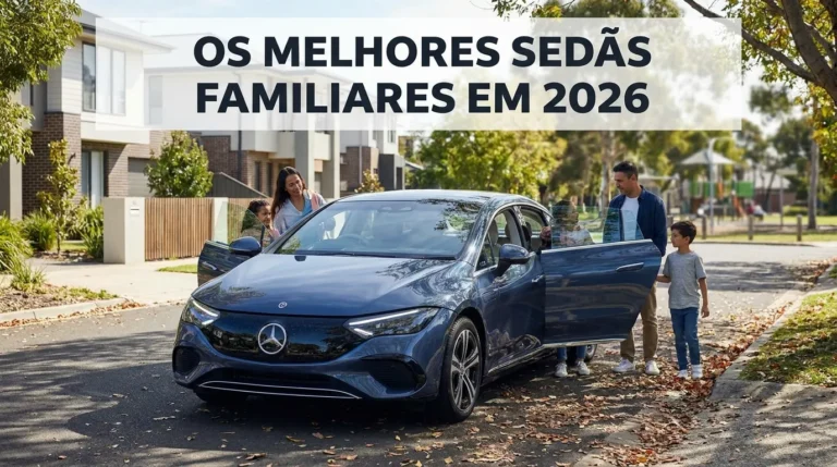Os Melhores Sedãs para Família em 2026