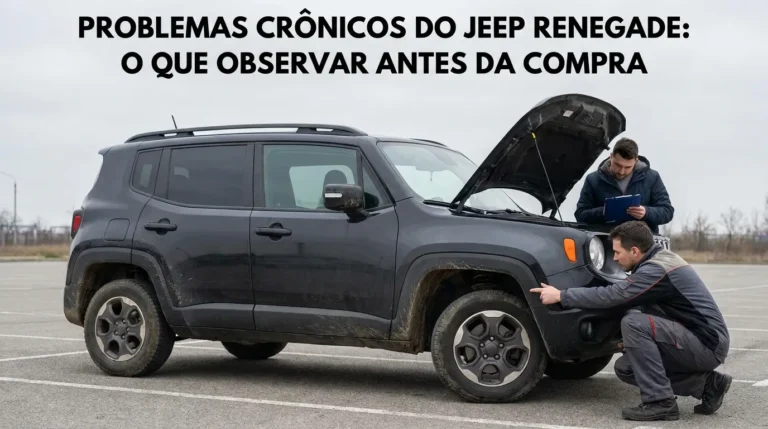 Problemas crônicos do Jeep Renegade