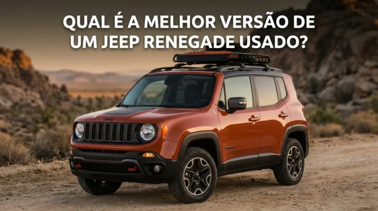 Qual a melhor versão do Jeep Renegade usado?